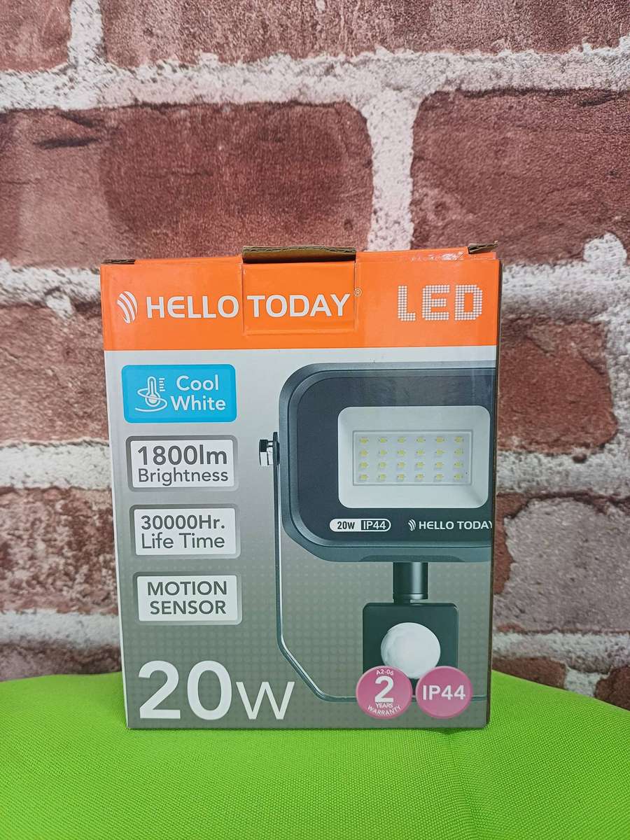 20w LED FLOODLIGHT MOTION SENSOR