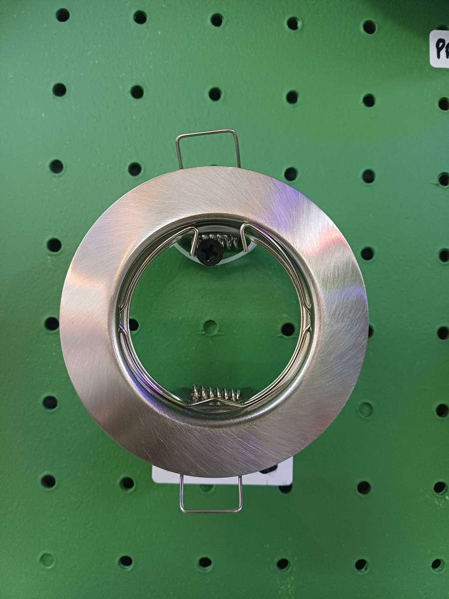 METAL DOWNLIGHTS FITTING SATIN CHROME