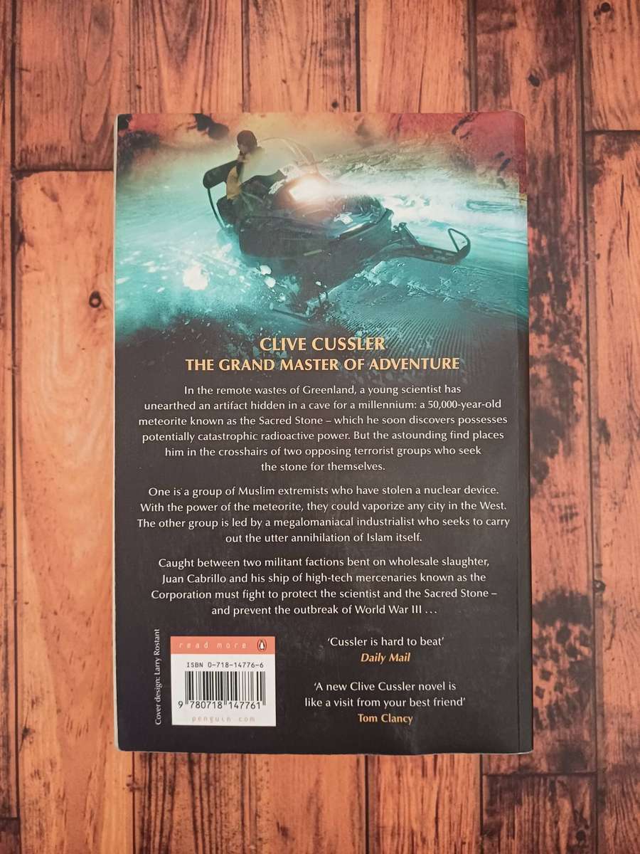 SACRED STONE- CLIVE CUSSLER AND CRAIG DIRGO
