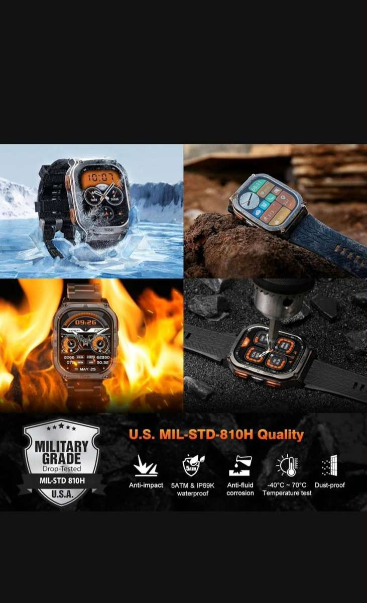 KOSPET Tank M3 Ultra Smart Watch - Black