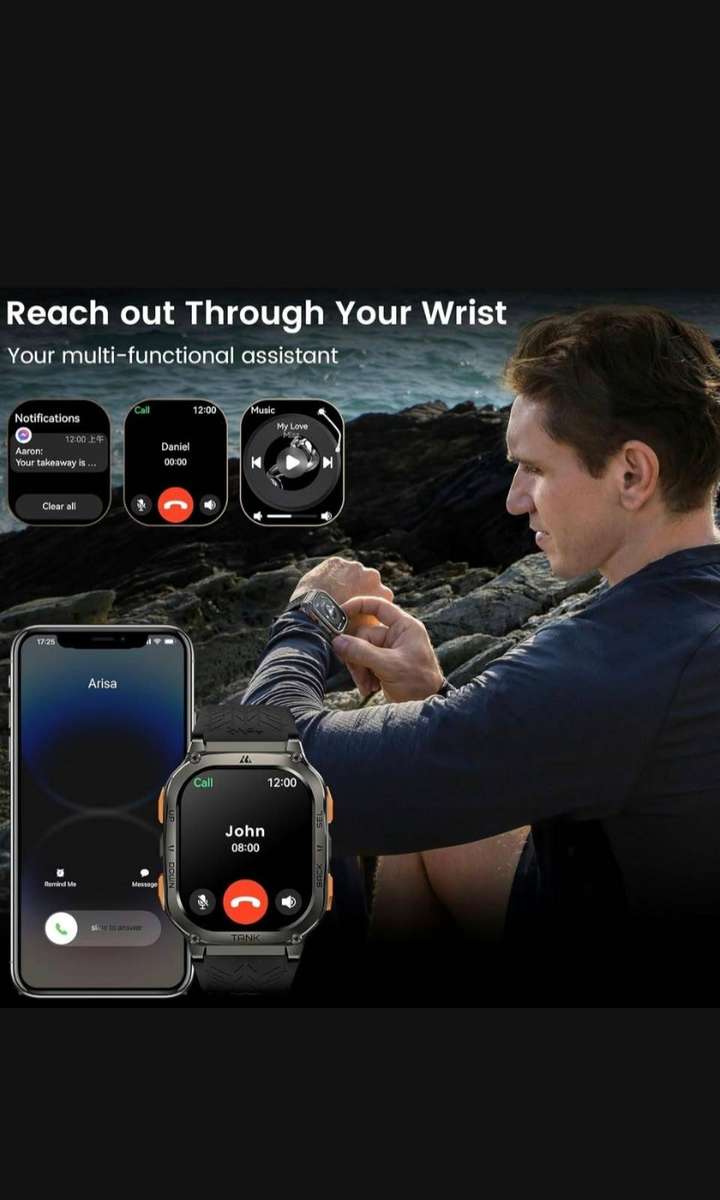 KOSPET Tank M3 Ultra Smart Watch - Black
