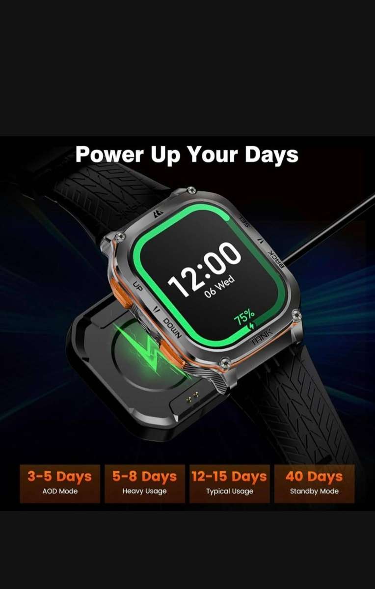 KOSPET Tank M3 Ultra Smart Watch - Black