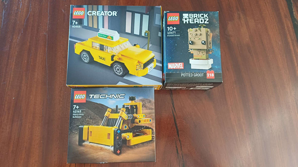 Lego Bundle, 3 Sealed Sets