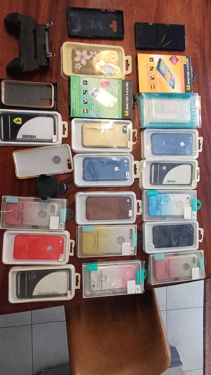 Mixed Phone Accessory & Parts Lot  20 Phone Covers, Mount, Controllers, SIMs