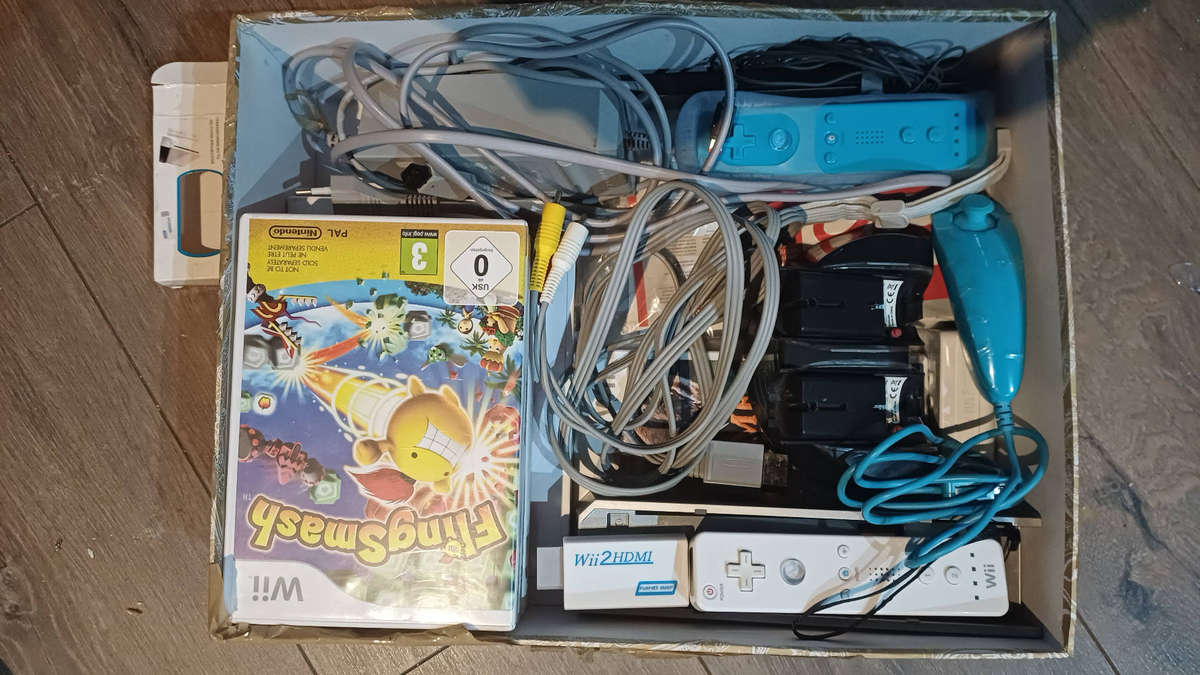 Nintendo Wii with Games and Accessories