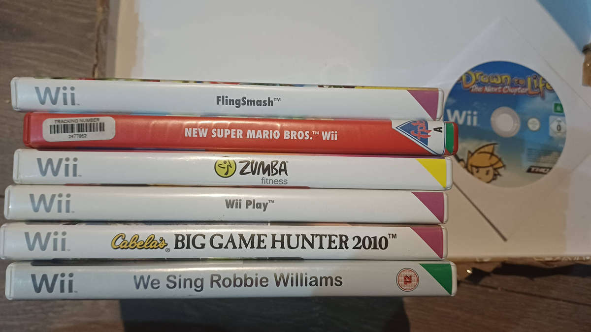 Nintendo Wii with Games and Accessories