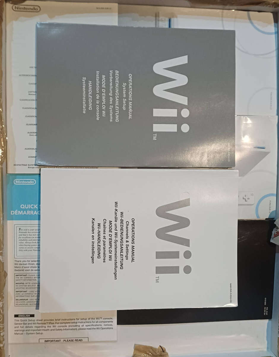 Nintendo Wii with Games and Accessories