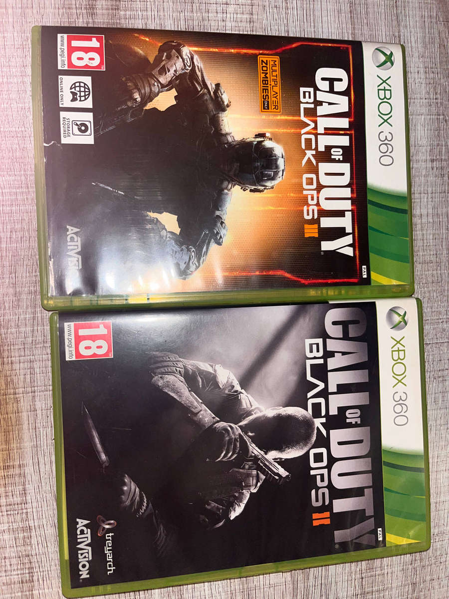Call of Duty Black Ops 3 - XBOX 360 and Call of Duty Black Ops 2 XBOX 360