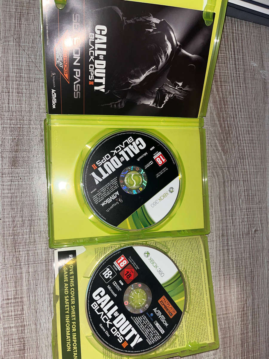 Call of Duty Black Ops 3 - XBOX 360 and Call of Duty Black Ops 2 XBOX 360