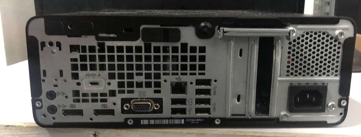 Bargain price reduced R1600 no hdd hp prodesk gs i3 8th gen ddr4 16gb ram , R1800with 500gb hdd