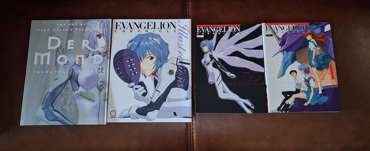 Collection of Evangelion books - VERY RARE (No Reserve)