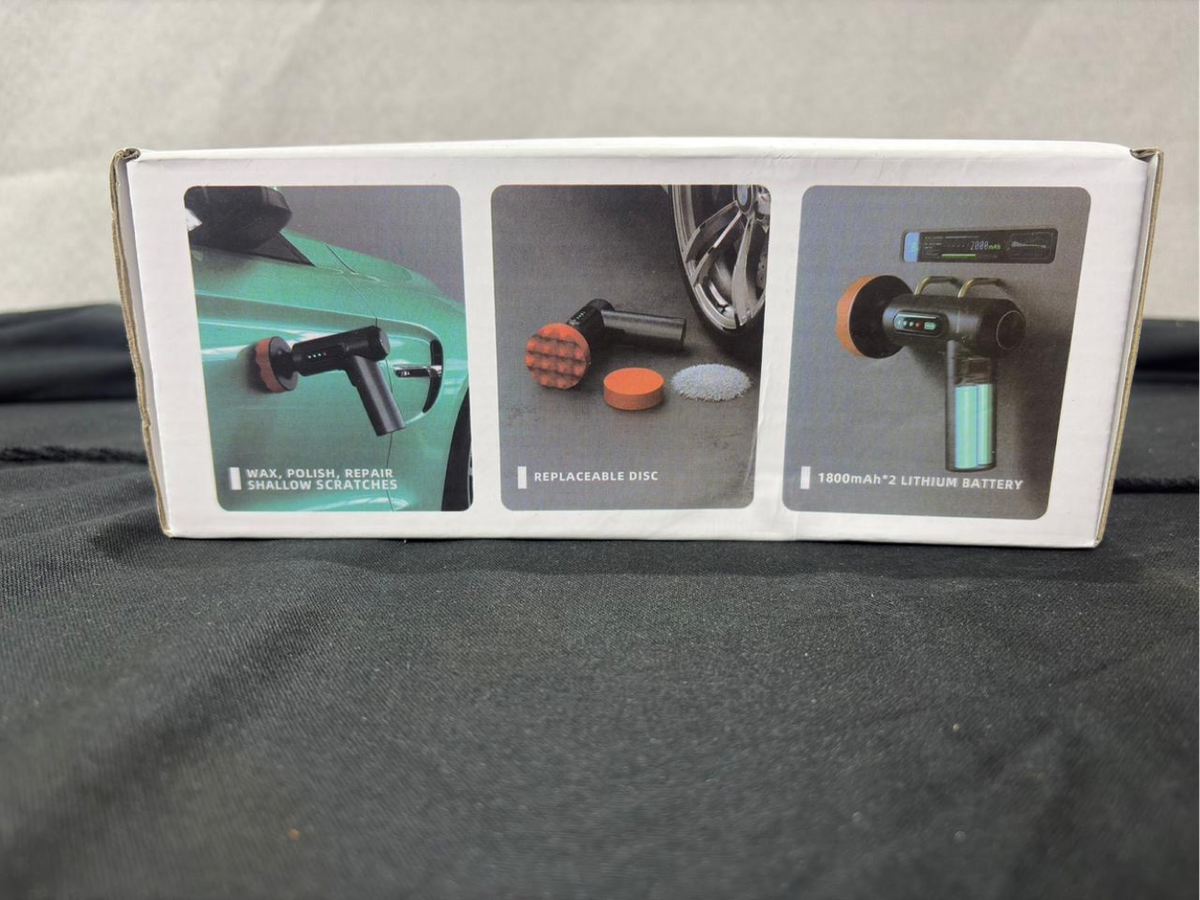 AUTOMOBILE POLISHING AND WAXING MACHINE