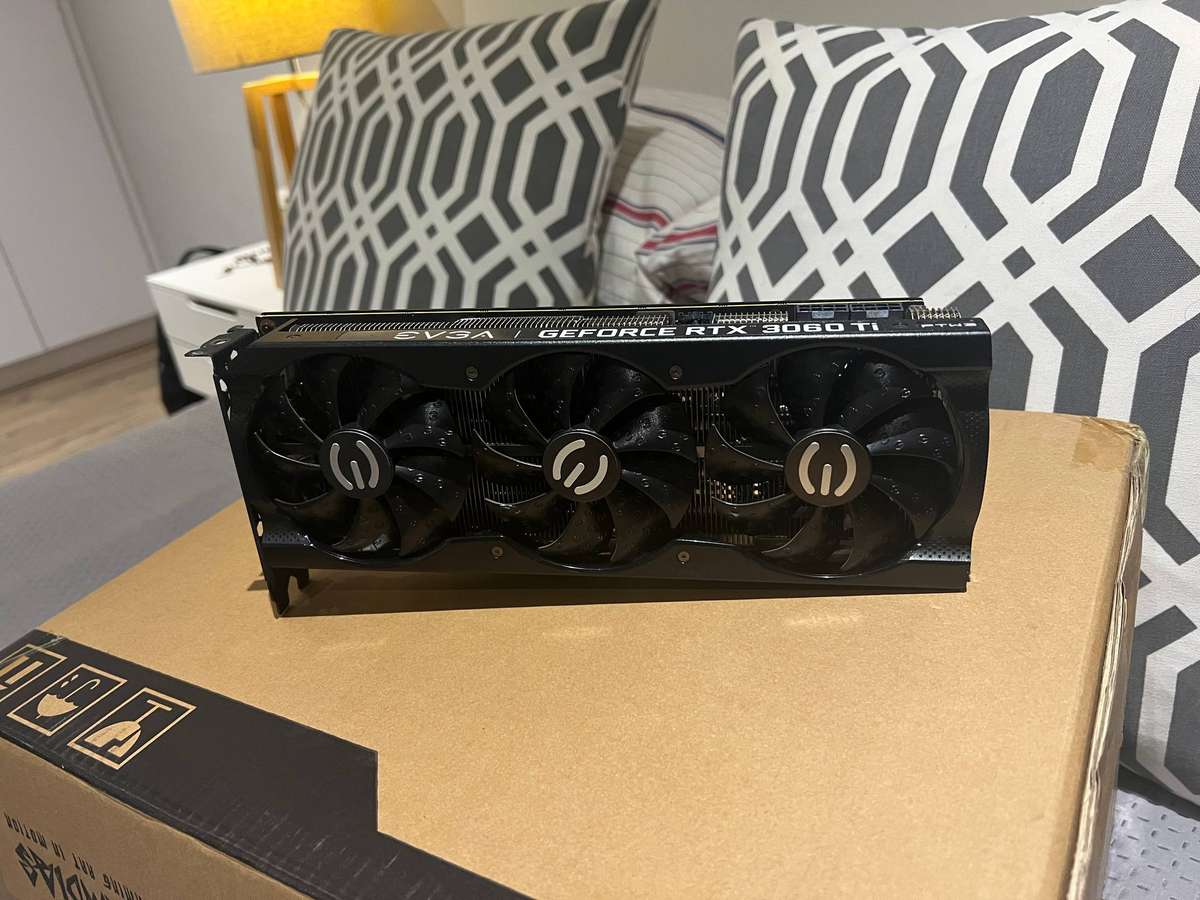 RTX 3060 Ti EVGA FTW3 Ultra + 750W PSU Bundle | 1440p Gaming | Cleaned & Repasted