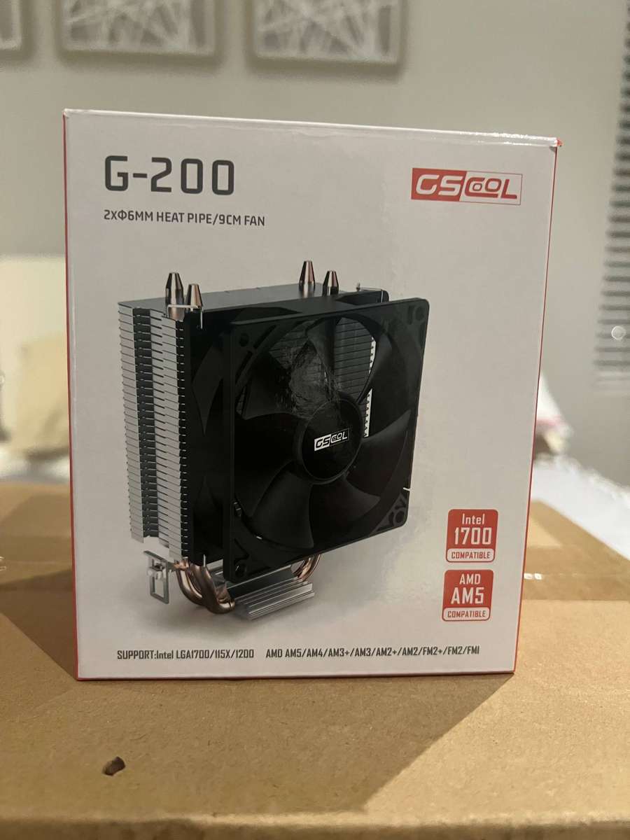 GS200 CPU Cooler  Great Condition -AM4