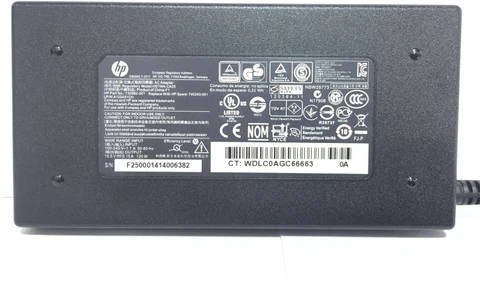 HP 730982-001 - 120W 19.5V 6.15A 7.4mm Grade A, Clean & Fully Tested