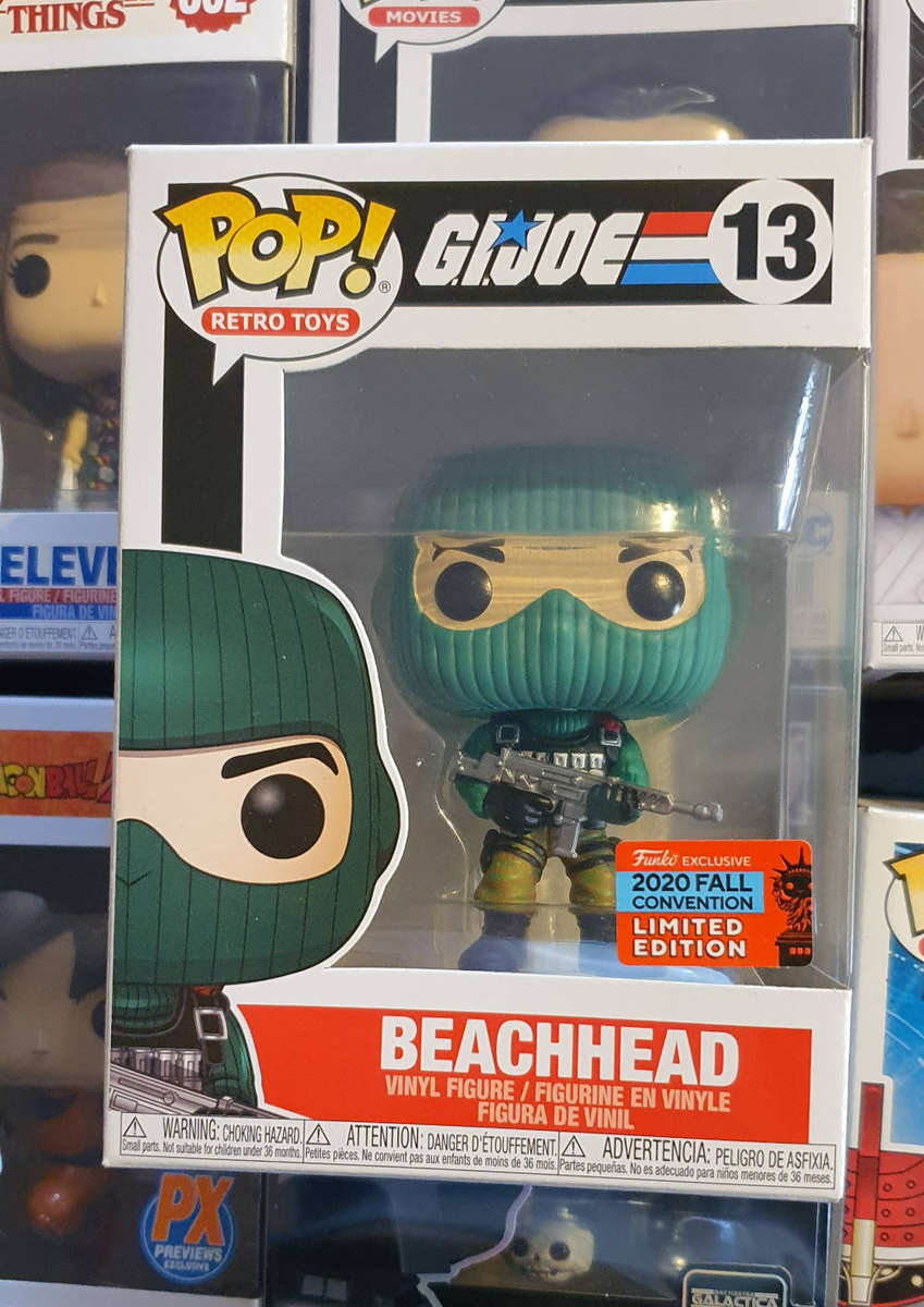 Beachhead GIJOE fall convention limited edition Funko Pop