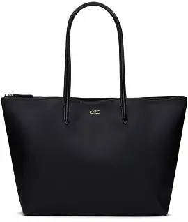 Ladies large tote handbag - Black, 42cm