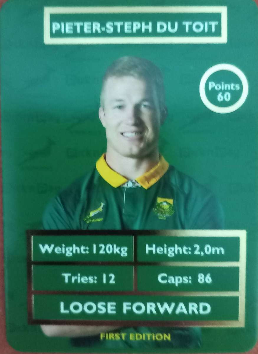 Pick 'n Pay Collectaboks - Pieter-Steph Du Toit (2025)
