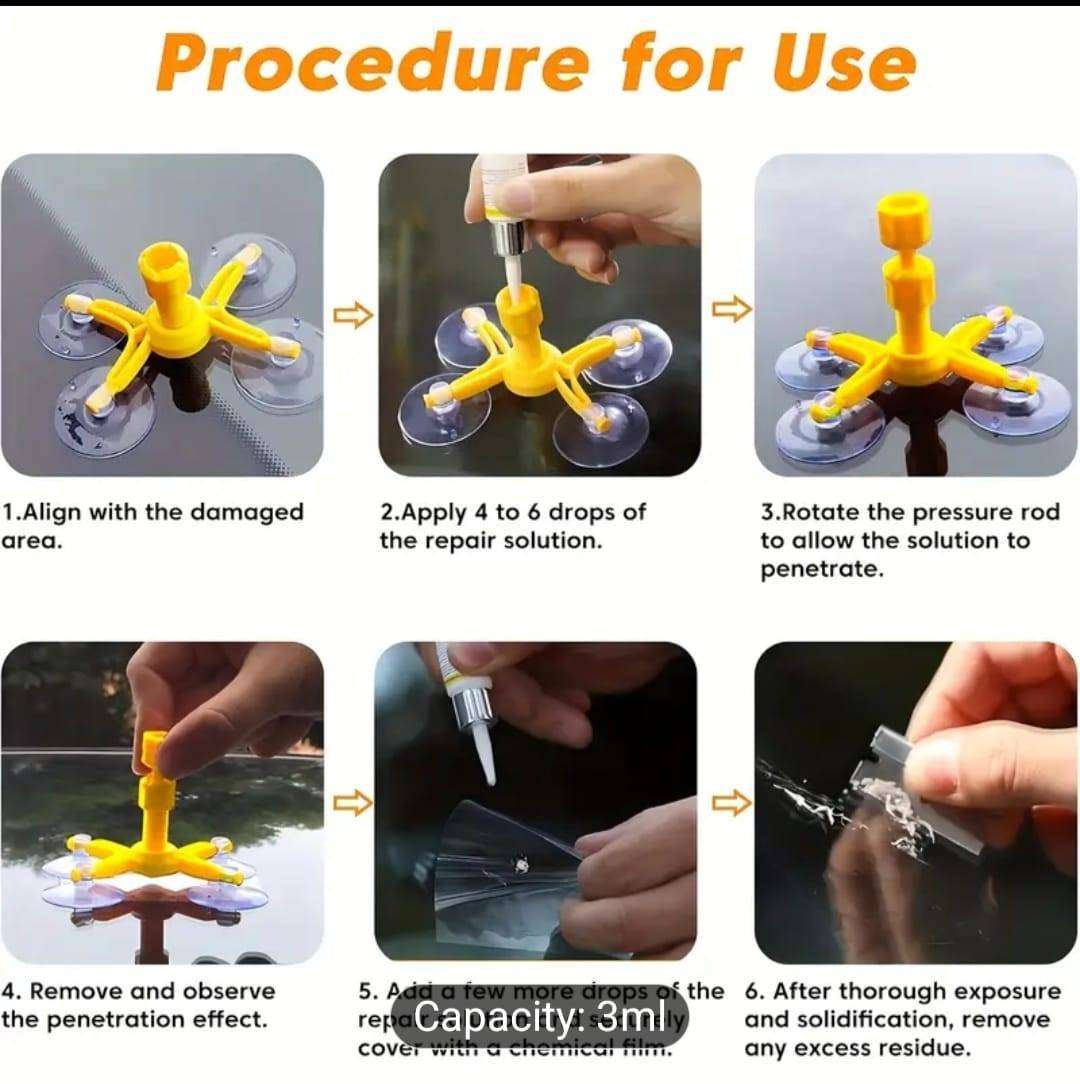 Windsreen repair kit