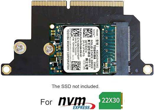 NVMe M.2 NGFF SSD Adapter Card for MacBook Pro 13.3" A1708 (20162017) | NEW