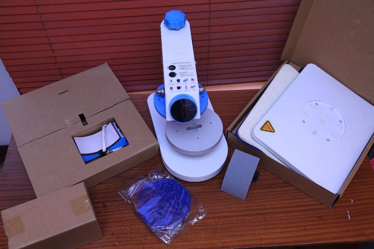 5-in-1 Heat Press Combo  850W All-in-One Printing Machine