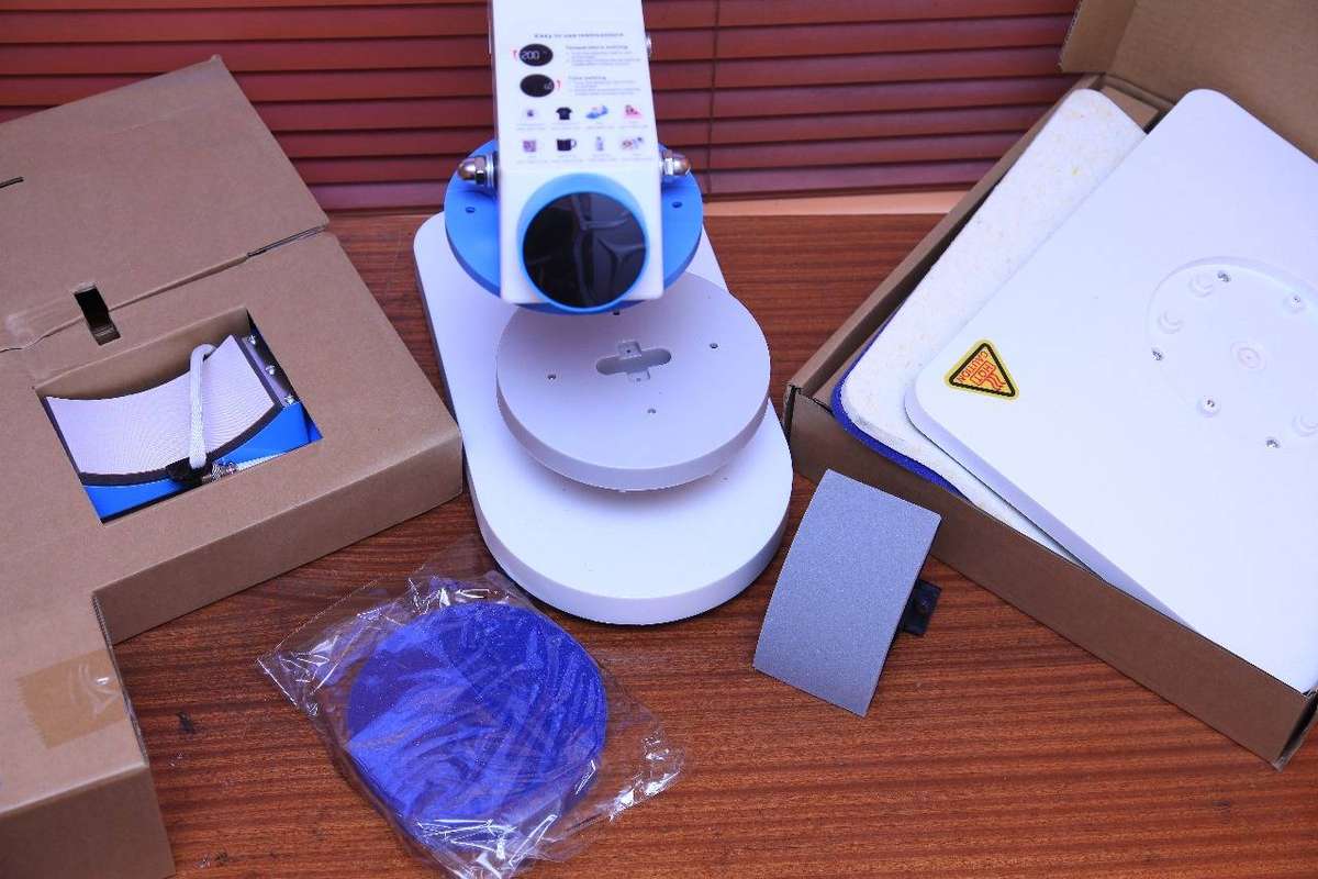 5-in-1 Heat Press Combo  850W All-in-One Printing Machine