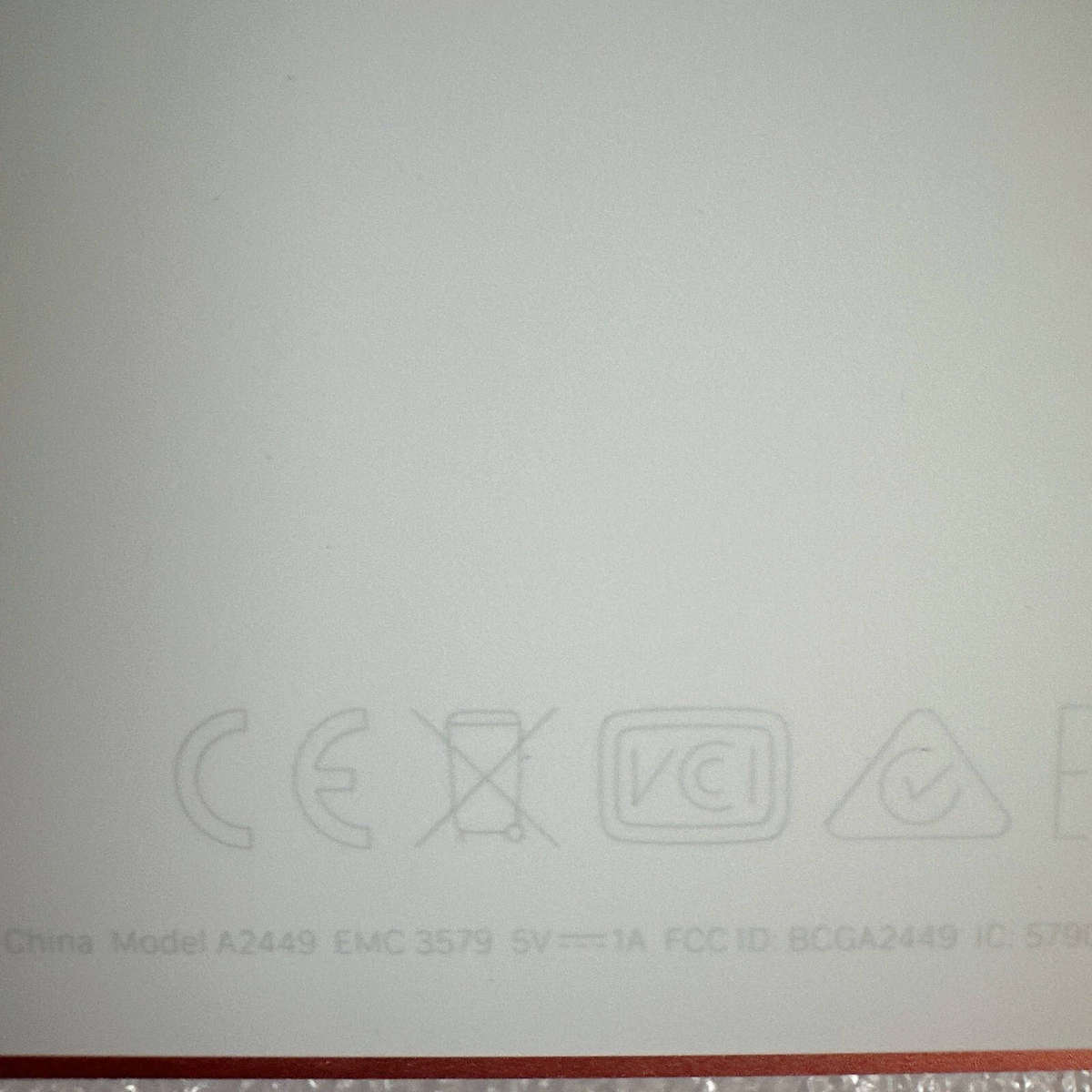 Apple Magic Keyboard with Touch ID  Wireless | Rechargeable | Orange Color, Model (A2449)