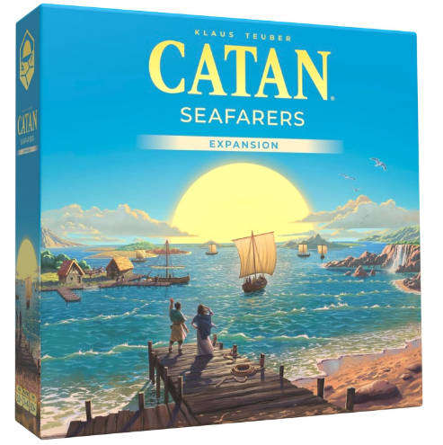 Catan Seafarers Expansion Compatible Edition - Build Ships & Explore Islands for 3-4 Players