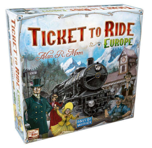 Ticket to Ride Europe Adventure Board Game