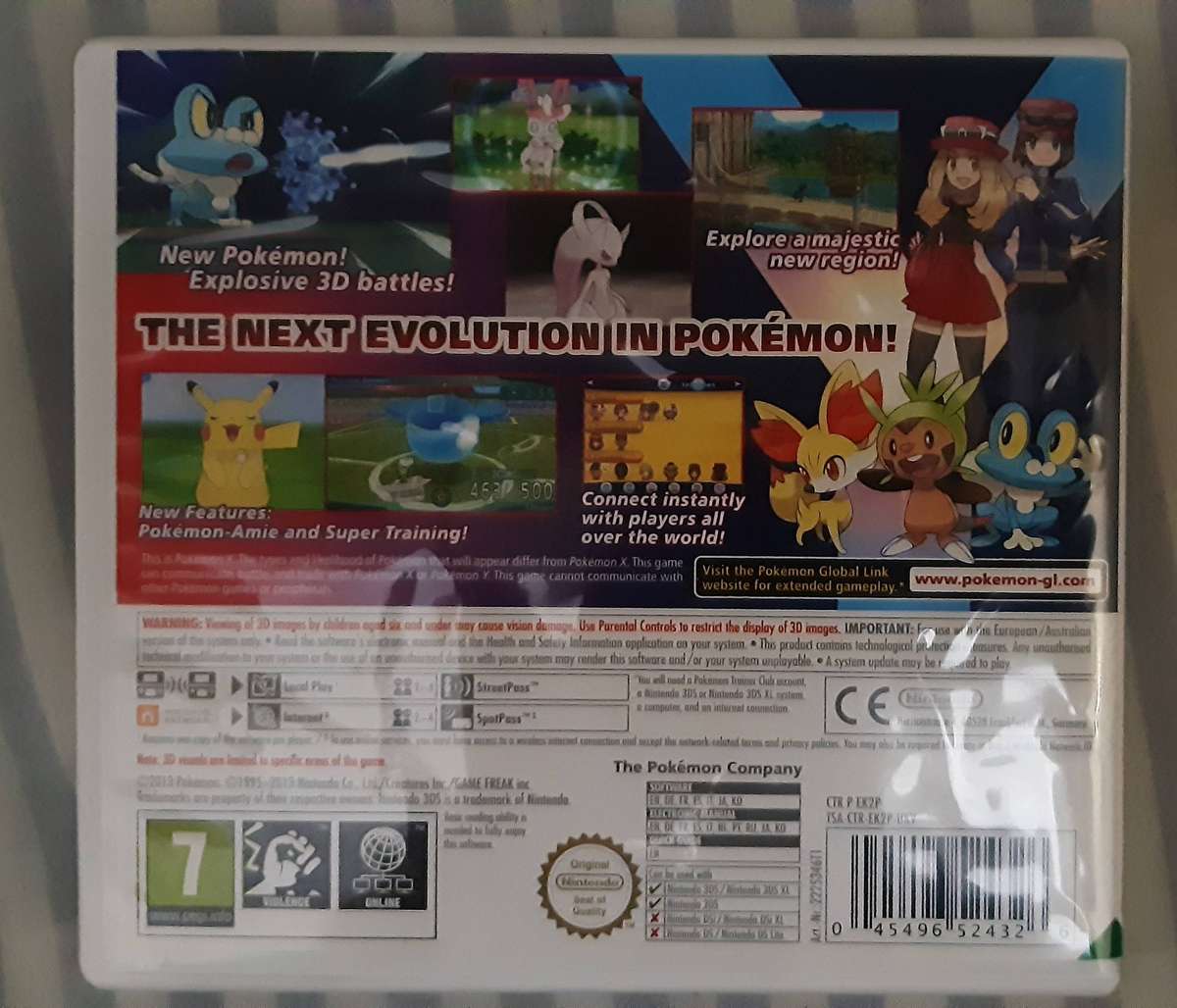 Pokemon Y Nintendo 3DS