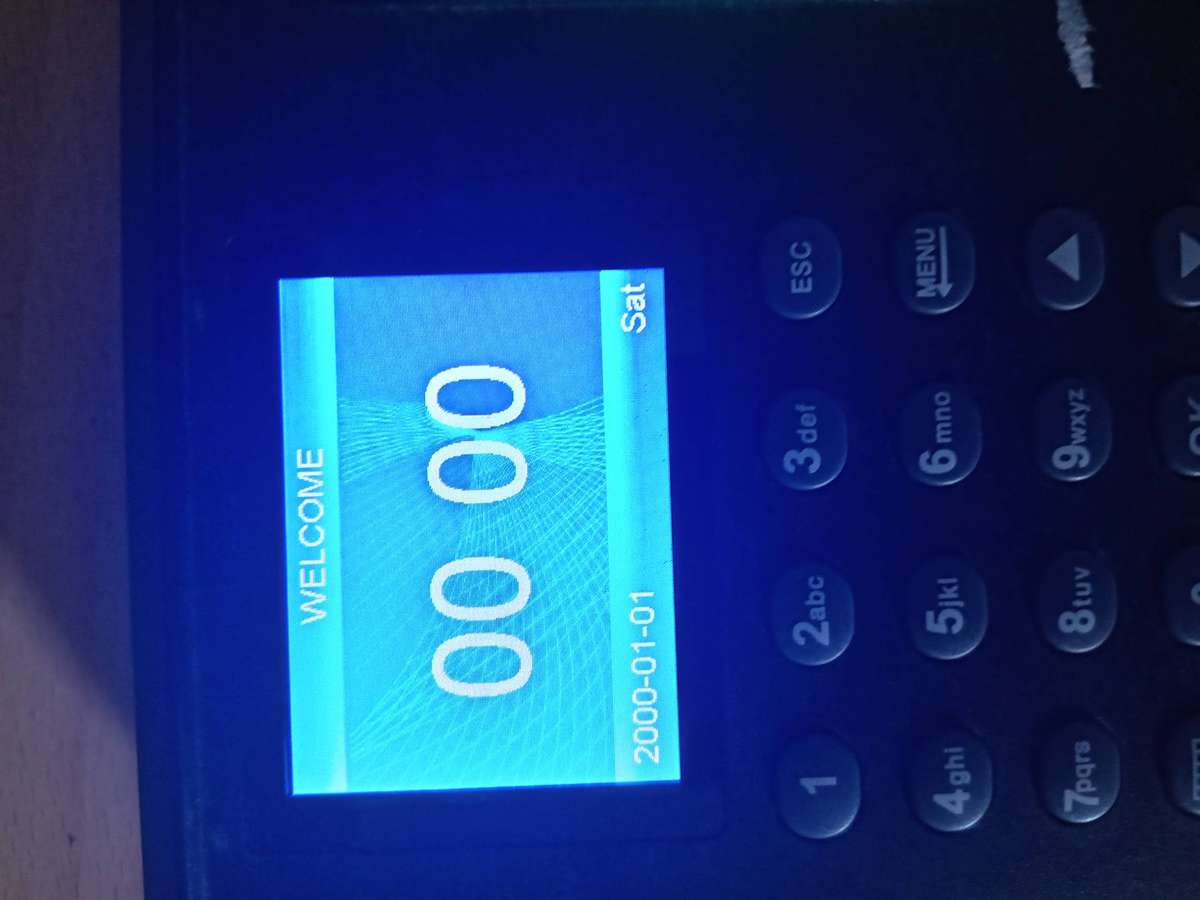 Fingerprint Reader Clock-in System