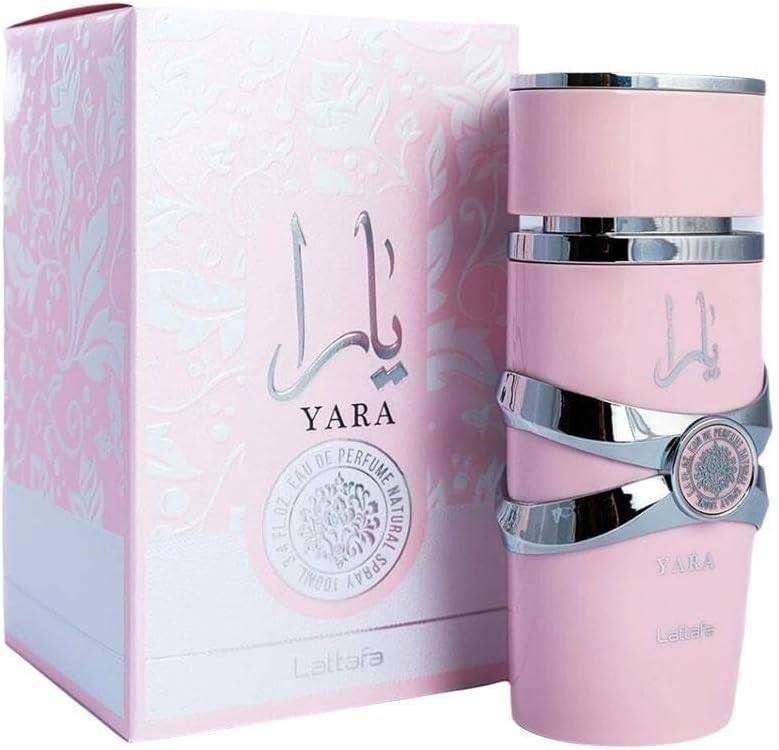 Yara Pink Eau De Parfum 100ml (3.4 fl oz) for Female Long-Lasting Fragrance