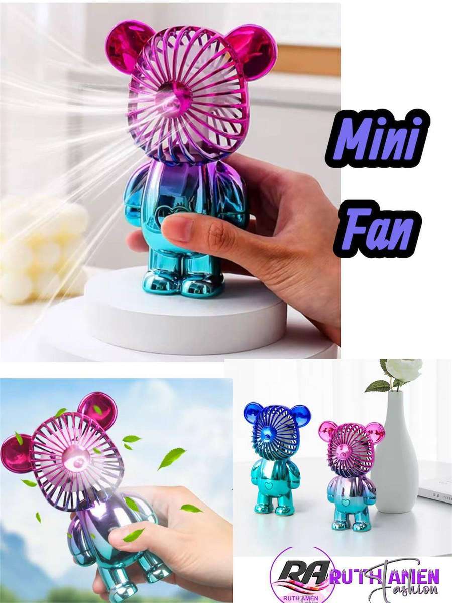Bear Shaped Mini Fan