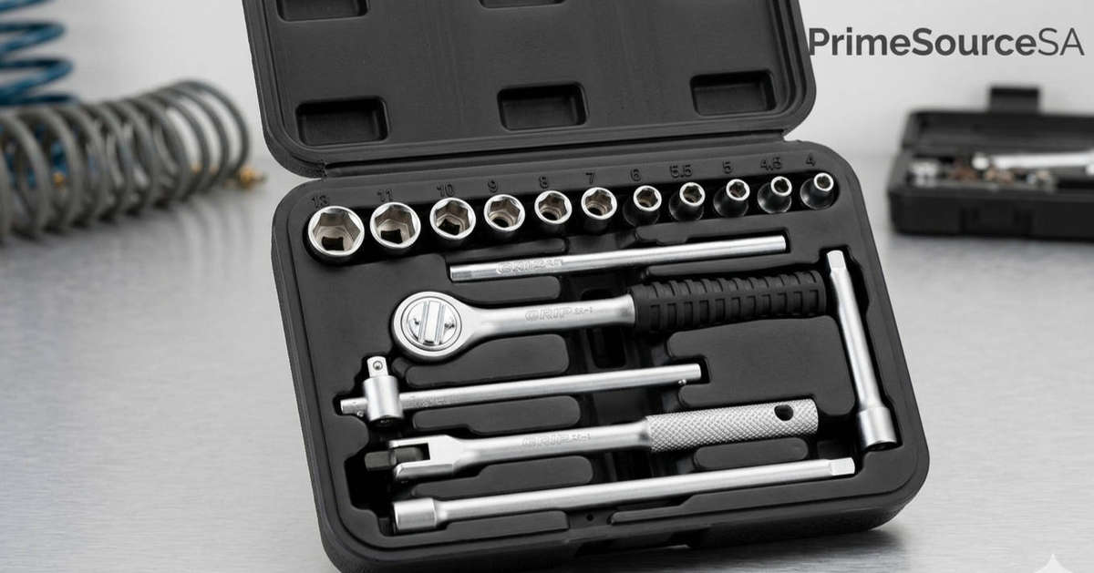 Grip 1/4" Drive Socket Set  Professional Grade Performance