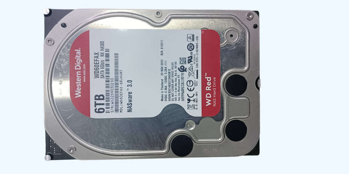 6TB Nas Western Digital Red Hard Drive
