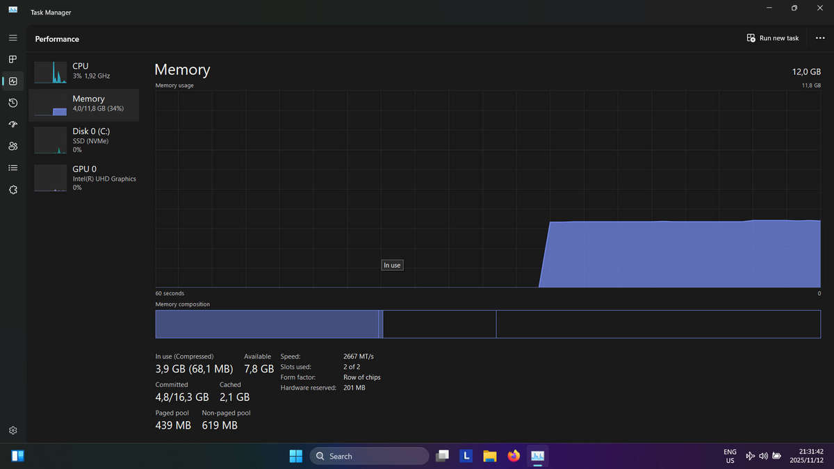 Lenovo Ideapad 3 Intel i3 12GB RAM 1TB SSD