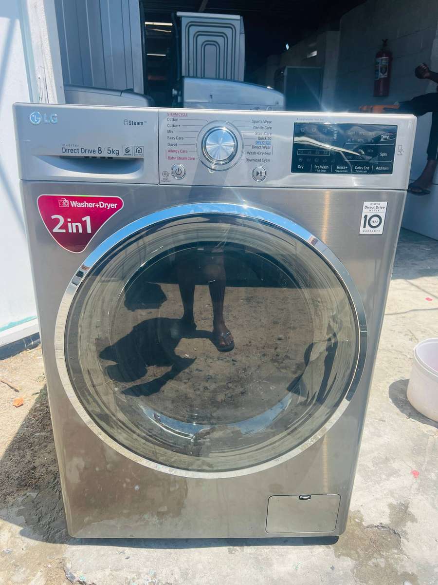 LG 2-in-1 Wash and Dryer Combo - Fully Serviced, Secondhand