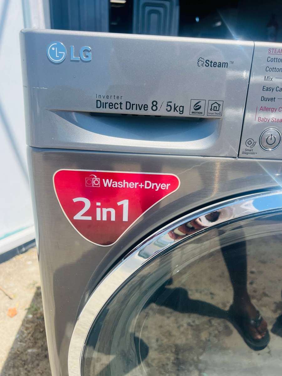 LG 2-in-1 Wash and Dryer Combo - Fully Serviced, Secondhand