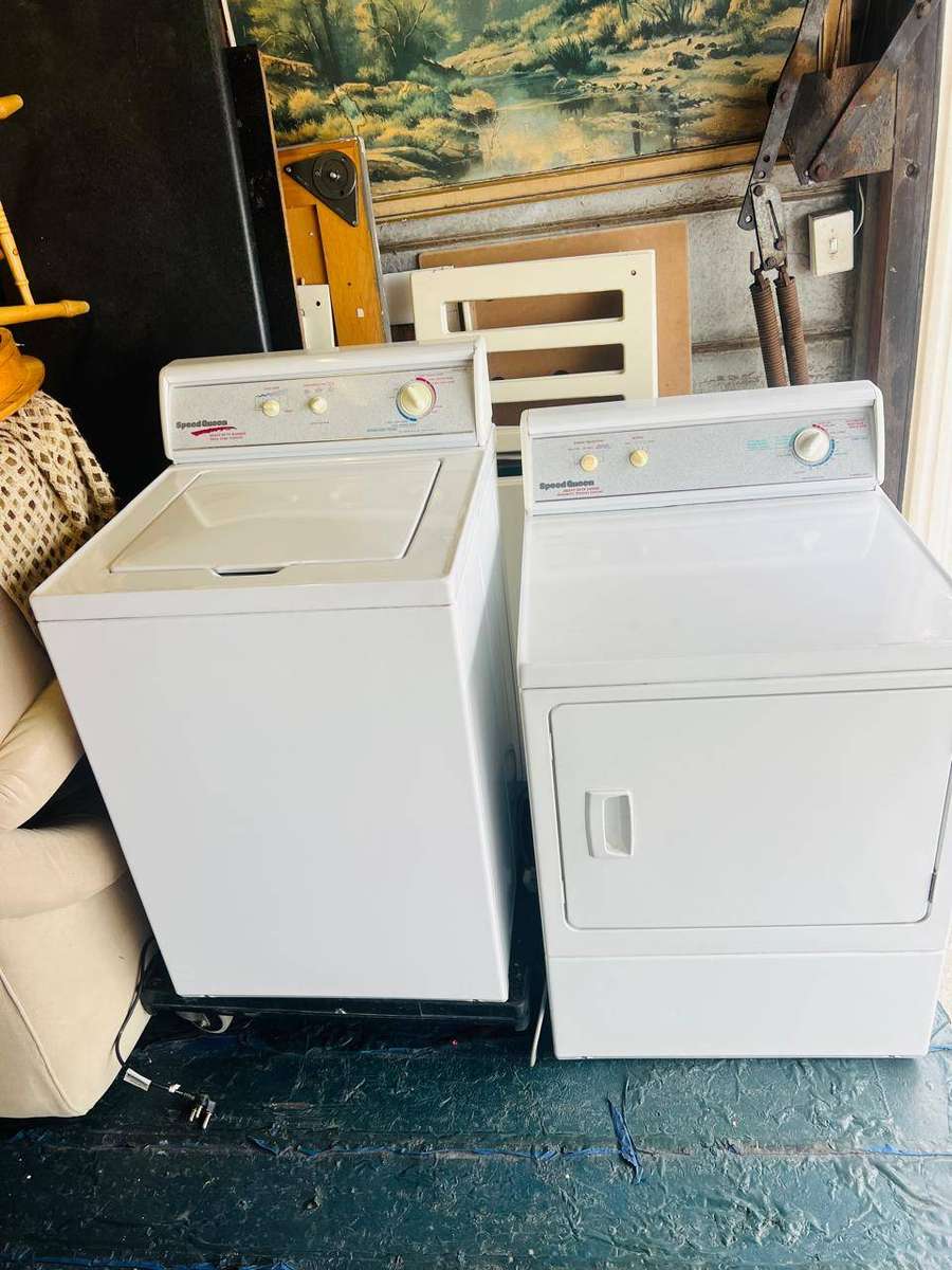 Speed Queen Wash and Dryer Combo hot deal  Secondhand  good as new