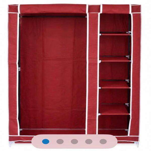 light maroon wardrobe