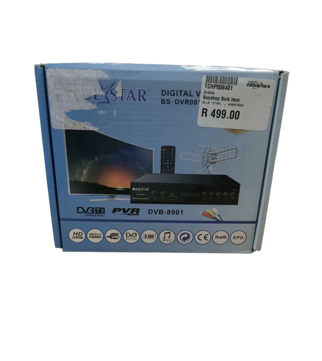 DVB-T2 digital terrestrial receiver box - HD TV tuner for South Africa