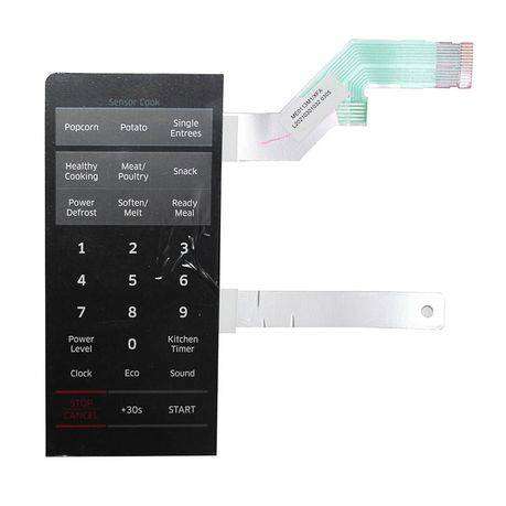Samsung microwave membrane switch for MEO113M1-XFA