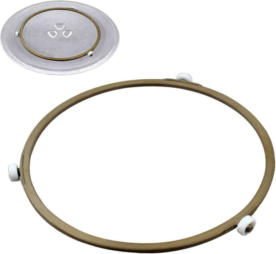 7.45 Inch microwave turntable ring, glass plate tray support for microwave oven
