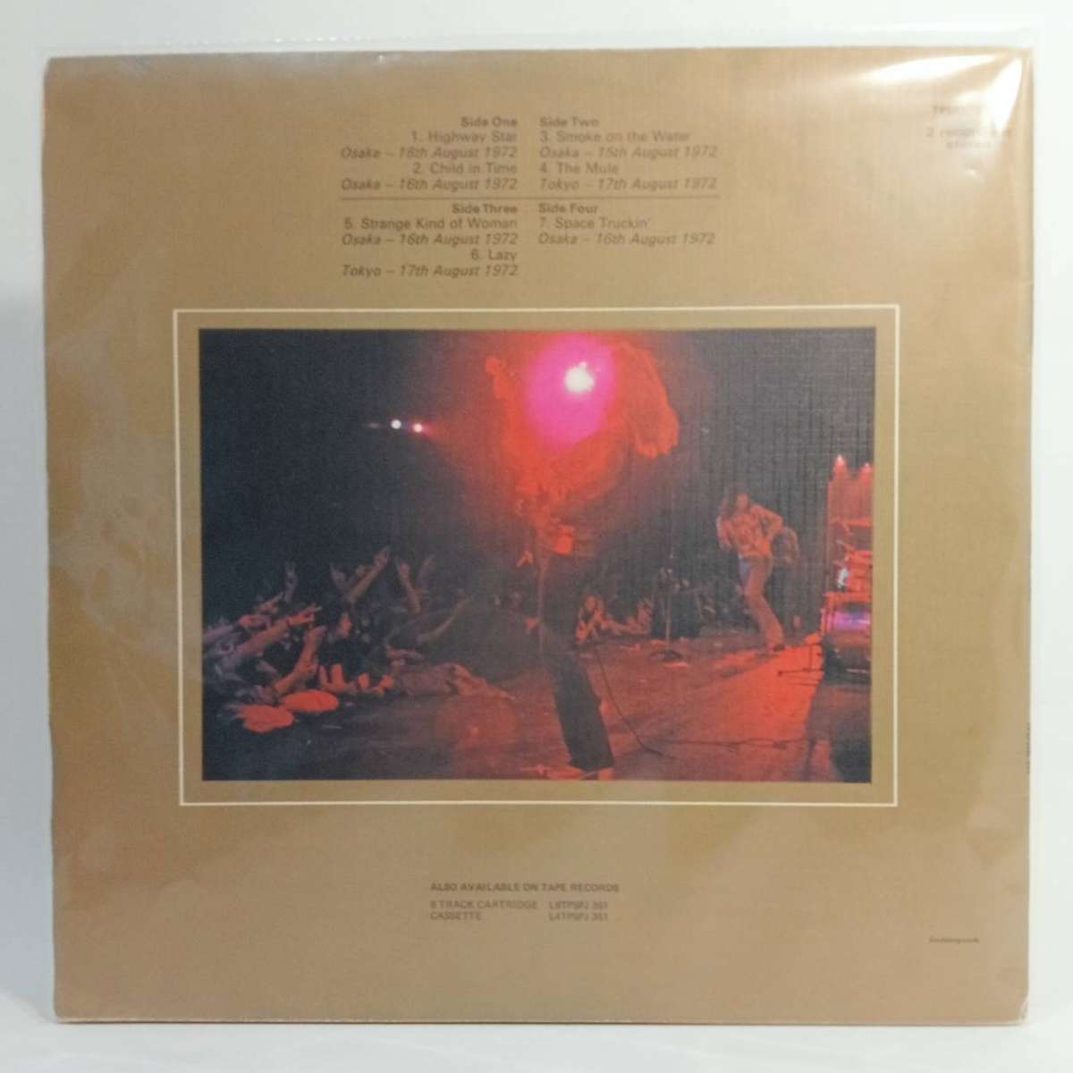 Deep Purple - Made in Japan (Double Vinyl LP) - SA Press - Classic Hard Rock