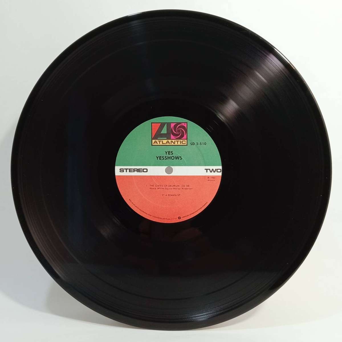 Yes  Yesshows (Double Live Album)  1980 Vinyl LP  Gatefold  Atlantic Records