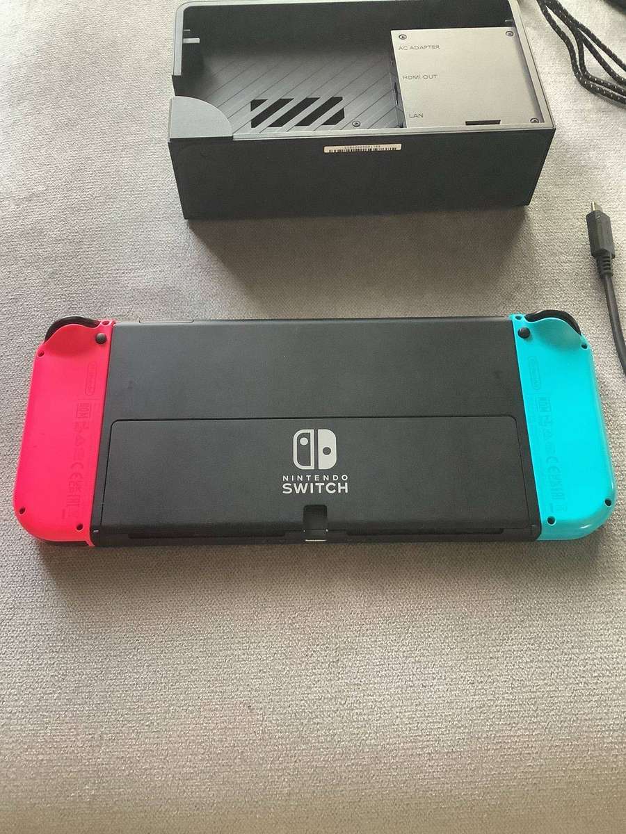 Nintendo Switch OLED  with accessories