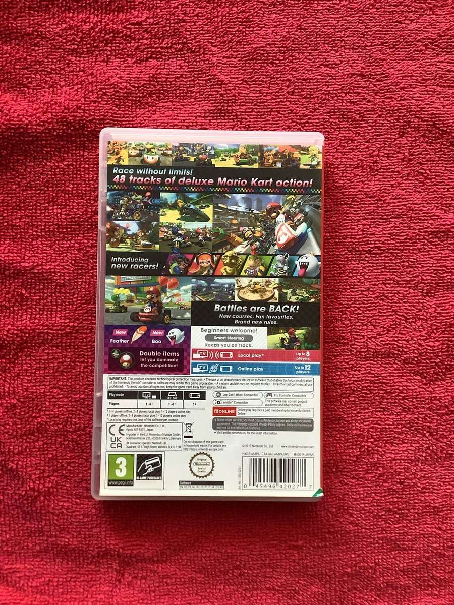 Mario Kart 8 Deluxe for Nintendo Switch
