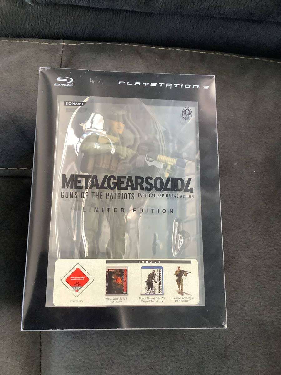 Metal gear solid 4 limited edition
