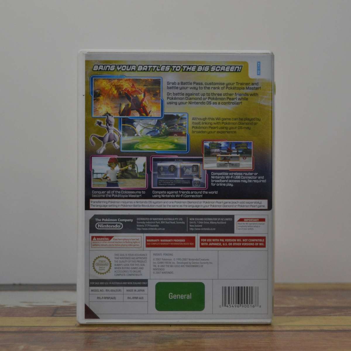 Pokemon Battle Revolution -Wii Game