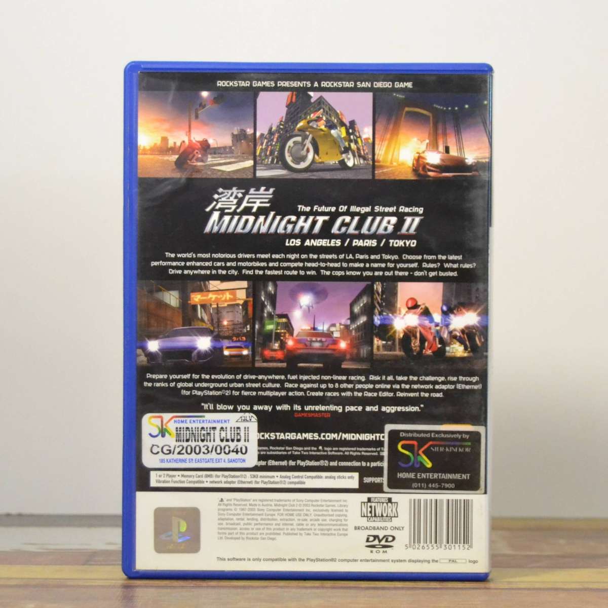 Midnight Club II - PS2